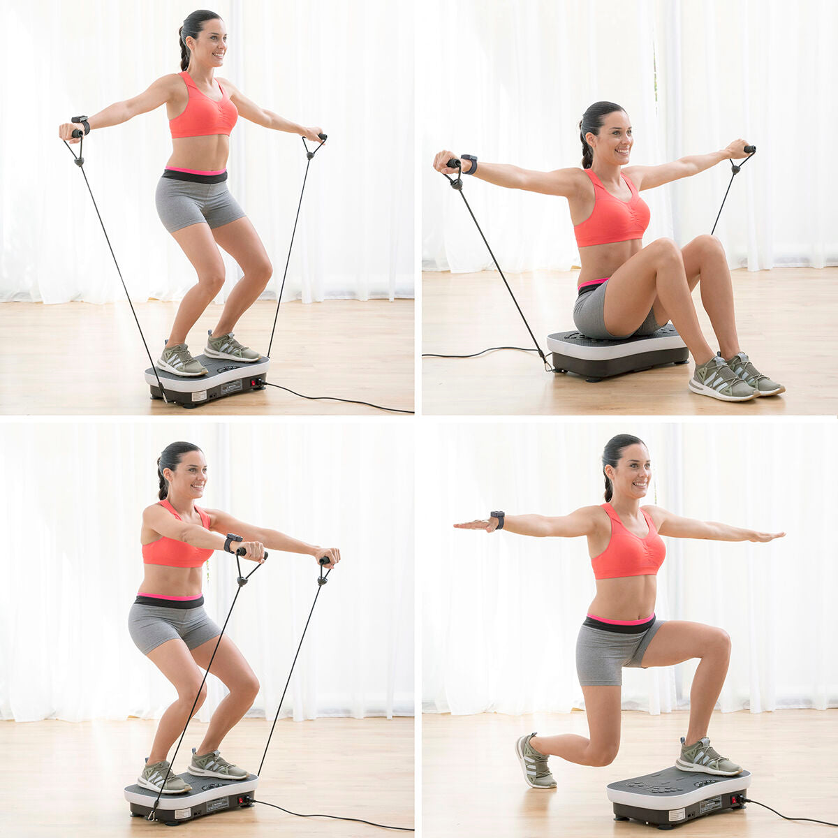 Plataforma Vibratória Premium Vávora™ – Tonificação & Bem-Estar em Casa